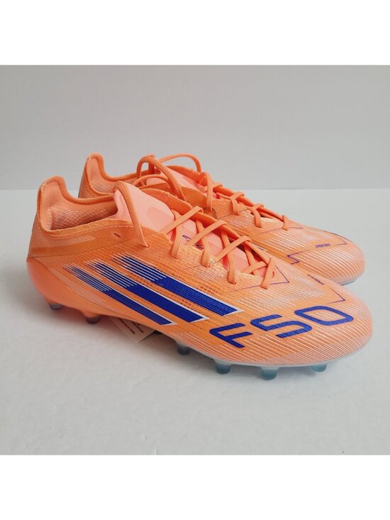 NEW Adidas F50 Elite AG Soccer Cleats INSOLES JH7637 Size 4.5 Orange main image 6